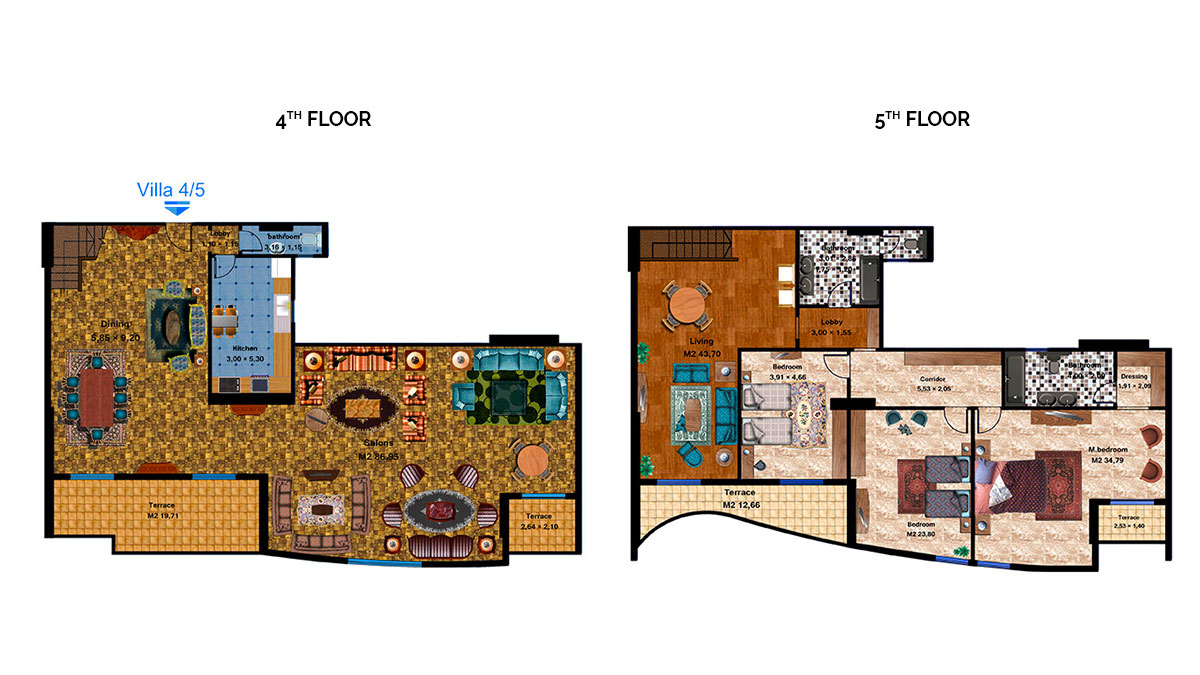Duplex Apartment 4-5